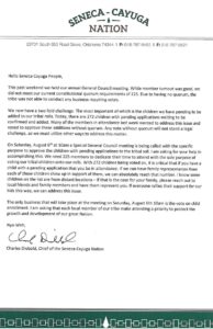 Special General Council Notice 8-6-22